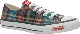 Tênis Coca-Cola Xadrez Cool