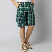 Bermuda Timberland Plaid Cargo