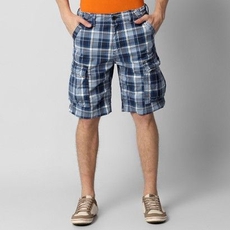 Bermuda Timberland Plaid Cargo