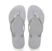 Havaianas Slim Logo Metallic Glitter